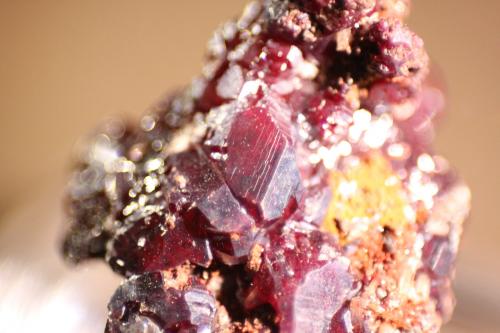 Cuprite<br />Mina Tsumeb, Tsumeb, Región Otjikoto, Namibia<br />26mm x 16mm x 24mm<br /> (Author: Firmo Espinar)