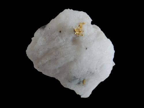 Gold<br />Monte Ciamousira, Brusson, Val d'Ayas, Valle de Aosta (Val d'Aosta), Italia<br />50x50x40 mm<br /> (Author: Dany Mabillard)