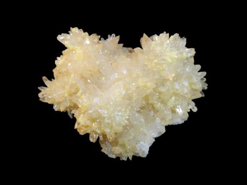 Celestine and Sulphur<br />Valguarnera Caropepe, Provincia Enna, Sicilia, Italia<br />70x50x30 mm<br /> (Author: Dany Mabillard)