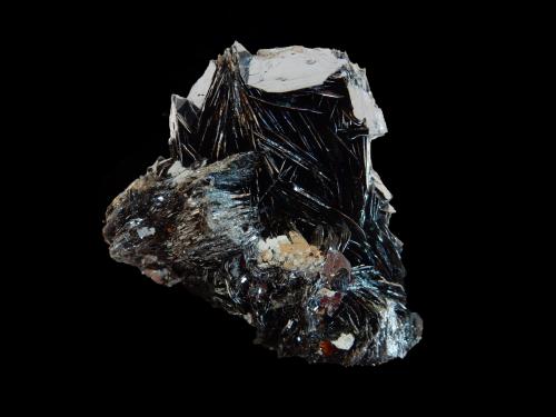 Hematite<br />Glaciar de Sarenne, Macizo Grandes Rousses, Isère-Savoie, Auvergne-Rhône-Alpes, Francia<br />60x60x40 mm<br /> (Author: Dany Mabillard)