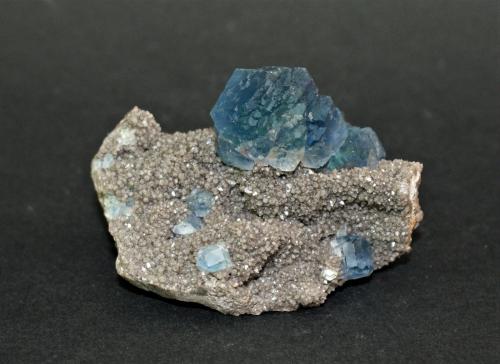 Fluorite<br />Mina Shangbao, Leiyang, Prefectura Hengyang, Provincia Hunan, China<br />75mm x 55mm x 55mm<br /> (Author: Philippe Durand)