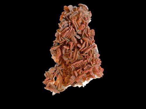 Baryte and Vanadinite<br />Mibladen (distrito minero Mibladen), Midelt, Provincia Midelt, Región Drâa-Tafilalet, Marruecos<br />130x90x50 mm<br /> (Author: Dany Mabillard)