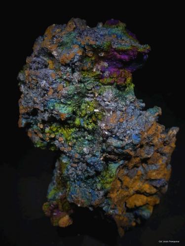 Goethita.<br />Mina Cerro Colorado, Minas de Rio Tinto, Minas de Riotinto, Comarca Cuenca Minera, Huelva, Andalucía, España<br />60x45 mm.<br /> (Autor: Jesus Franquesa Baucells)