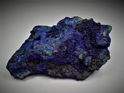 Azurite, Malachite<br />Mina Morenci, Morenci, Distrito Copper Mountain, Montes Shannon, Condado Greenlee, Arizona, USA<br />145 mm x 86 mm x 50 mm<br /> (Author: Don Lum)