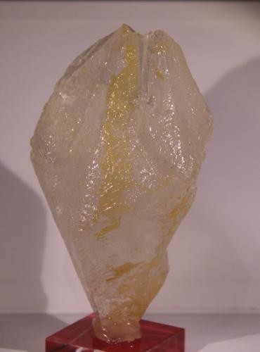 Calcite<br />Mina María Jesús (Mina Lobeto), Sol Viejo, Cabanzón, Herrerías, Comarca Saja-Nansa, Cantabria, España<br />65mm x 115mm x 52mm<br /> (Author: Firmo Espinar)