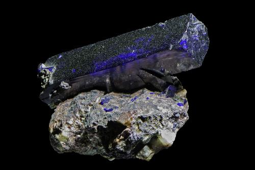 Azurite<br />Mina Tsumeb, Tsumeb, Región Otjikoto, Namibia<br />40 x 28 x 17<br /> (Author: Rob Schnerr)