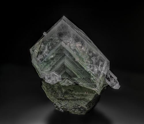 Quartz<br />Shengus (Shingus), Distrito Roundu, Gilgit-Baltistan (Áreas del Norte), Paquistán<br />7.5 x 10.8 cm<br /> (Author: am mizunaka)