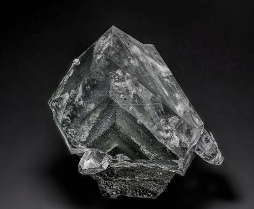 Quartz<br />Shengus (Shingus), Distrito Roundu, Gilgit-Baltistan (Áreas del Norte), Paquistán<br />7.5 x 10.8 cm<br /> (Author: am mizunaka)