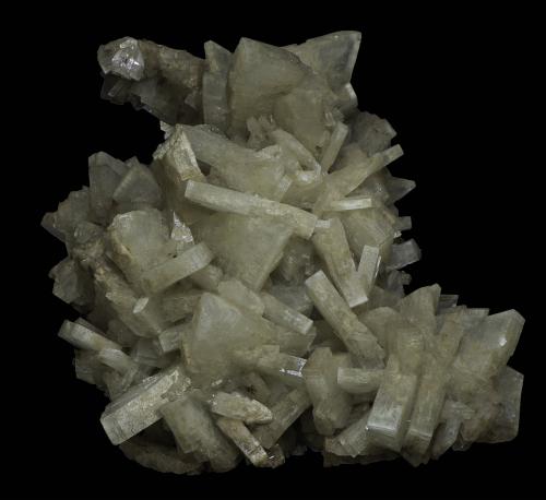 Baryte<br />Mina La Morena, El Gorguel, Sierra Minera de Cartagena-La Unión, Cartagena, Comarca Campo de Cartagena, Región de Murcia (Murcia), España<br />140 x 80 x 60 mm<br /> (Author: Rob Schnerr)