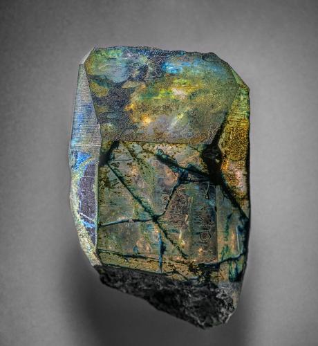 Quartz, Shattuckite<br />Mina Van der Plas, Kaokoveld Plateau, Región Kunene, Namibia<br />7.2 x 4.7 cm<br /> (Author: am mizunaka)