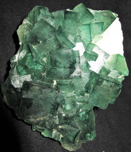 Fluorite<br />Mandrosonoro, Distrito Ambatofinandrahana, Región Amoron'i Mania, Provincia Fianarantsoa, Madagascar<br />11x8.5x6 cm<br /> (Author: Joseph DOliveira)