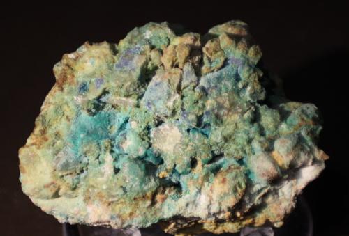 Chrysocolla<br />Mina Reformada, El Pinar de Bédar, Bédar, Comarca Levante Almeriense, Almería, Andalucía, España<br />60mm x 45mm x 35mm<br /> (Author: Firmo Espinar)