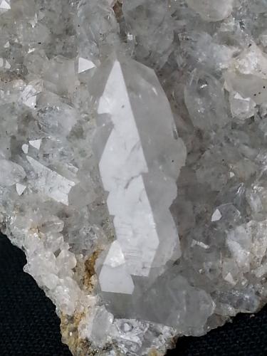 Quartz (variety Gwindel?)<br />Túnel Cangchuanlong #1 (obras), Jianyang, Prefectura Nanping, Provincia Fujian, China<br /><br /> (Author: Volkmar Stingl)