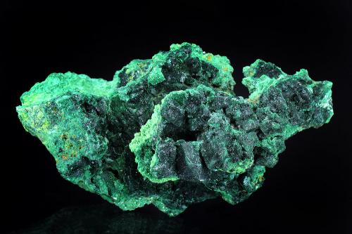 Malachite<br />Rudabánya, Borsod-Abaúj-Zemplén, Hungría<br />69 x 38 mm<br /> (Author: Gerhard Brandstetter)