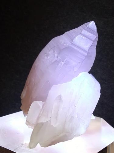 Quartz (variety amethystine)<br />Zona mina Gavorrano, Gavorrano, Provincia Grosseto, Toscana, Italia<br />42 x 37 mm<br /> (Author: Sante Celiberti)