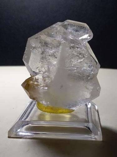 Quartz (variety faden)<br />Monte Leoni, Sticciano, Roccastrada, Provincia Grosseto, Toscana, Italia<br />44 x 40 mm<br /> (Author: Sante Celiberti)