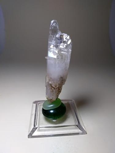 Quartz (variety scepter)<br />Mina Fenice Capanne, Massa Marittima, Provincia Grosseto, Toscana, Italia<br />57 x 16 mm<br /> (Author: Sante Celiberti)