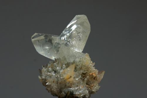 Calcita<br />Leiping, Guiyang, Prefectura Chenzhou, Provincia Hunan, China<br />cristal 28 mm<br /> (Autor: Ramon A  Lopez Garcia)