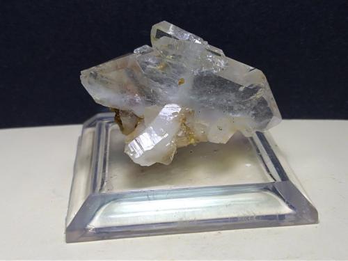 Quartz (variety faden)<br />Mina La Selva, Casal di Pari, Civitella-Paganico, Provincia Grosseto, Toscana, Italia<br />38 x 22 mm<br /> (Author: Sante Celiberti)