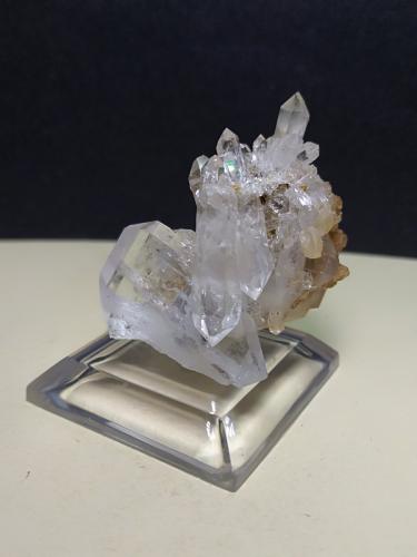 Quartz (variety faden)<br />Mina La Selva, Casal di Pari, Civitella-Paganico, Provincia Grosseto, Toscana, Italia<br />36 x 26 mm<br /> (Author: Sante Celiberti)