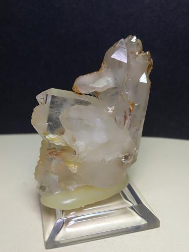 Quartz (variety faden)<br />Monte Leoni, Sticciano, Roccastrada, Provincia Grosseto, Toscana, Italia<br />40 x 31 mm<br /> (Author: Sante Celiberti)