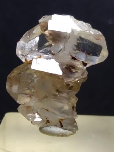 Quartz (variety faden)<br />Monte Leoni, Sticciano, Roccastrada, Provincia Grosseto, Toscana, Italia<br />15 x 12 mm<br /> (Author: Sante Celiberti)