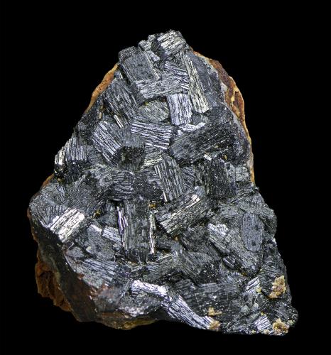 Hematite<br />Le Haïcot , Brézouard, Macizo Los Vosgos, Lapoutroie, Ribeauvillé, Haut-Rhin, Grand Est, Francia<br />42 x 30 x 27 mm<br /> (Author: Rob Schnerr)