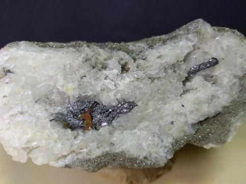 Carducciite, Argentotennantite-(Zn), Pyrite<br />Mina Pollone, Valdicastello Carducci, Municipio Pietrasanta, Provincia Lucca, Toscana, Italia<br />92 x 48 mm<br /> (Author: Sante Celiberti)