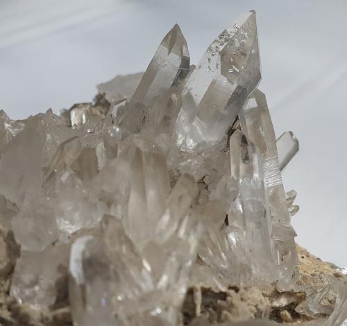 Quartz<br />Wattener Lizum, Wattens, Distrito Innsbruck Land, Tirol Norte, Tirol, Austria<br />18 x 13 cm<br /> (Author: Volkmar Stingl)