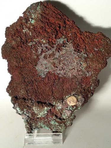 Copper, Malachite<br />Impruneta, Ciudad metropolitana de Florencia, Toscana, Italia<br />14,5 x 12,5 cm<br /> (Author: Sante Celiberti)