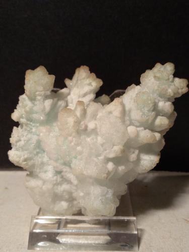 Aragonite (variety cuprian)<br />Campiglia Marittima, Campigliese, Provincia Livorno, Toscana, Italia<br />70 x 57 mm<br /> (Author: Sante Celiberti)