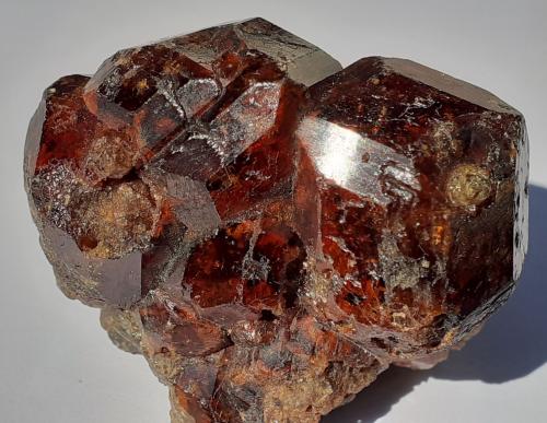 Andradite<br />Mina Fushan, She, Prefectura Handan, Provincia Hebei, China<br />4 x 2,5 cm<br /> (Author: Volkmar Stingl)