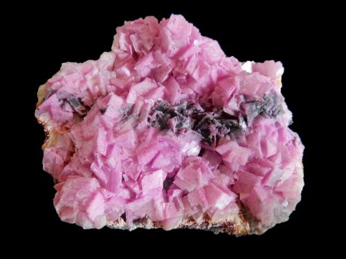 Dolomite variety cobalt-bearing dolomite<br />Distrito minero Bou Azzer, Región Drâa-Tafilalet, Marruecos<br />60 mm x 20 mm x 25 mm<br /> (Author: Dany Mabillard)