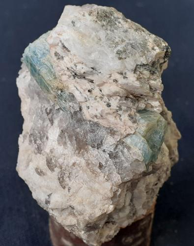 Beryl (variety aquamarine)<br />Prefectura Ishikawa, Región Chubu, Isla Honshu, Japón<br />4 x 4 cm<br /> (Author: Volkmar Stingl)