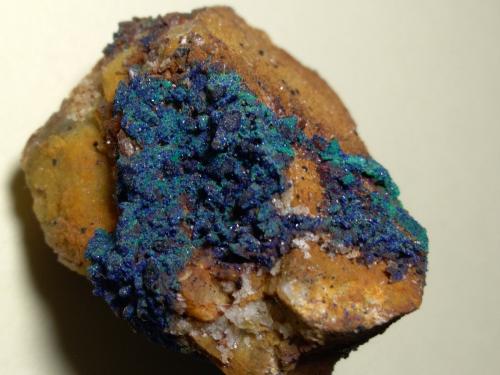 Azurite, Malachite<br />Zona minera Sankt Gertraudi, Brixlegg, Distrito Kufstein, Valle Inn, Tirol Norte, Tirol, Austria<br />49 x 35 mm<br /> (Author: Sante Celiberti)