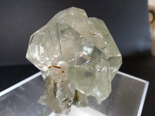 Quartz (variety gwindel), Amphibole Supergroup (variety byssolite)<br />Zona Paso de San Gotardo, Macizo Central San Gotardo, Leventina, Ticino (Tessin), Suiza<br />52 x 44.5 mm<br /> (Author: Sante Celiberti)