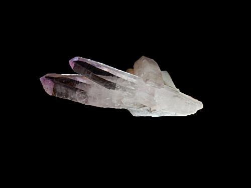 Quartz (varitey amethyst)<br />Piedra Parada (Las Vigas), Municipio Tatatila, Veracruz (Veracruz de Ignacio de la Llave), México<br />40 mm x 20 mm x 10 mm<br /> (Author: Dany Mabillard)