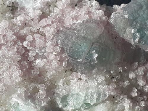 Fluorite<br />Túnel Baimashan (obras), Qianbaxia, Wuyishan, Prefectura Nanping, Provincia Fujian, China<br />9,5 x 5,5 cm<br /> (Author: Volkmar Stingl)