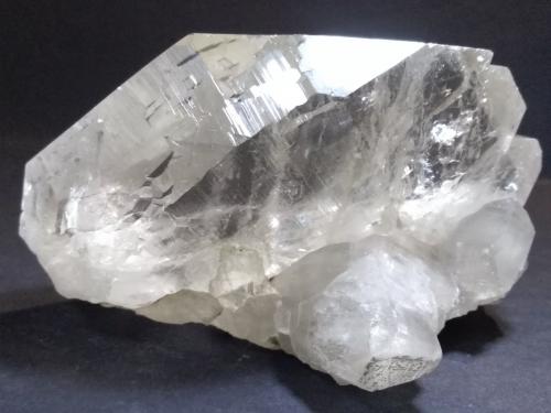 Quartz (variety gwindel)<br />Zona Paso de San Gotardo, Macizo Central San Gotardo, Leventina, Ticino (Tessin), Suiza<br />11 x 8,5 cm<br /> (Author: Sante Celiberti)