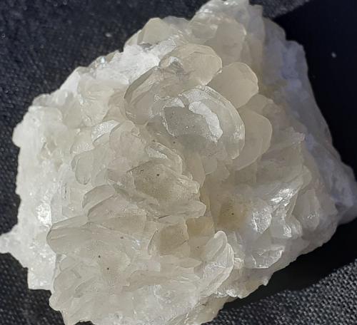 Calcite<br />Túnel Baimashan (obras), Qianbaxia, Wuyishan, Prefectura Nanping, Provincia Fujian, China<br />3,5 x 3 cm<br /> (Author: Volkmar Stingl)