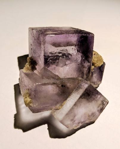 Fluorita<br />Jebel Tirhemi, Taourirt, Provincia Taourirt, Región Oriental, Marruecos<br />5,0 x 3,6 cm.<br /> (Autor: Carles)