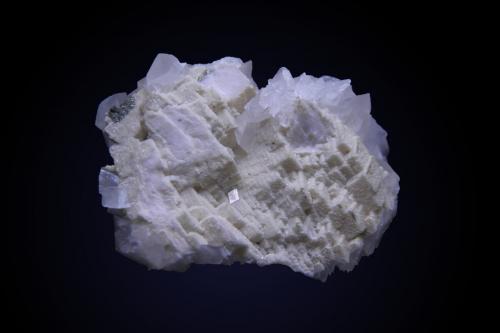 Dolomite and Calcite<br />Mina Stan Trg (Stari Trg), Complejo Trepča, Valle Trepča, Kosovska Mitrovica, Distrito Kosovska Mitrovica, Kosovo<br />74mm x 53mm x 34mm<br /> (Author: Firmo Espinar)