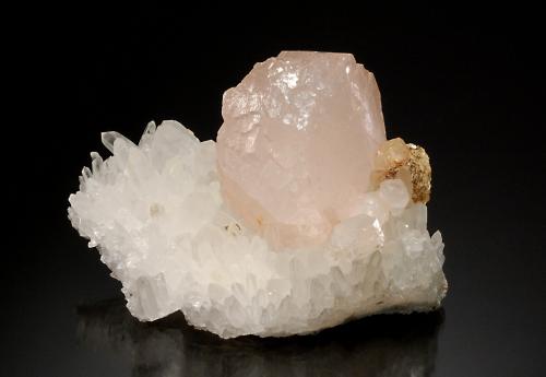 Calcite<br />Mina Boldut, zona minera Cavnic, Cavnic, Maramures, Rumanía<br />5.0 x 6.5 cm<br /> (Author: Michael Shaw)