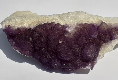 Fluorite<br />Túnel Baimashan (obras), Qianbaxia, Wuyishan, Prefectura Nanping, Provincia Fujian, China<br />6 x 2 cm<br /> (Author: Volkmar Stingl)