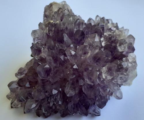 Quartz (variety amethyst)<br />Baia Mare, Maramures, Rumanía<br />7 x 6 cm<br /> (Author: Volkmar Stingl)