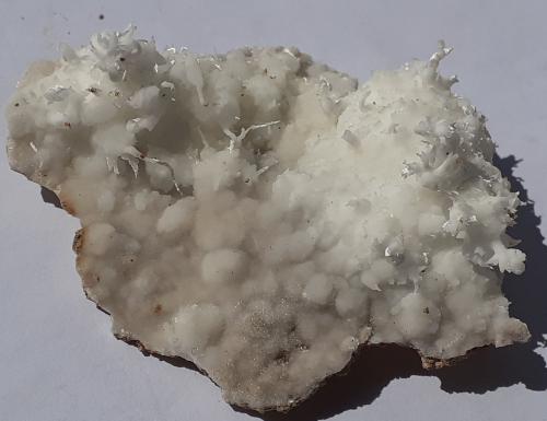 Aragonite<br />Mina Nals-Prissian, Nalles (Nals), Provincia autónoma Tirol del Sur, Trentino-Alto Adige (Trentino-Südtirol), Italia<br />7 x 5 cm<br /> (Author: Volkmar Stingl)