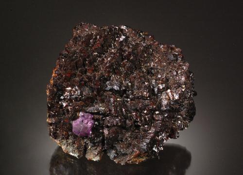 Sphalerite and Fluorite<br />Elmwood Mine, Carthage, Central Tennessee Ba-F-Pb-Zn District, Smith County, Tennessee, USA<br />10.0 x 9.0 x 3.7 cm<br /> (Author: Michael Shaw)