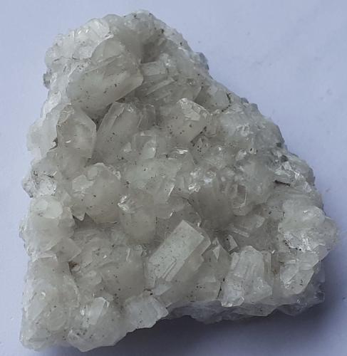 Calcite, Pyrite<br />Túnel Baimashan (obras), Qianbaxia, Wuyishan, Prefectura Nanping, Provincia Fujian, China<br />4 x 4 cm<br /> (Author: Volkmar Stingl)