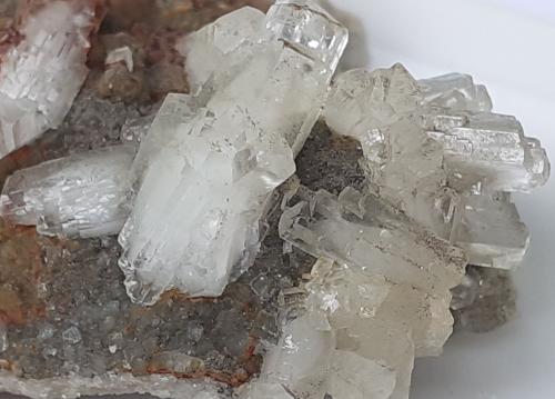 Calcite<br />Mina Stefanie, Zona minera Bleiberg, Bad Bleiberg, Distrito Villach-Land, Carintia/Kärnten, Austria<br />4,5 x 3 cm<br /> (Author: Volkmar Stingl)