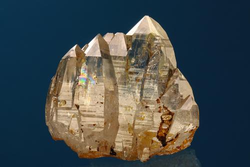 Quartz<br />Kreuzkogl, Valle Gastein, St. Johann im Pongau, Hohe Tauern, Salzburgo/Salzburg, Austria<br />3 x 2,5 cm<br /> (Author: Gerhard Brandstetter)